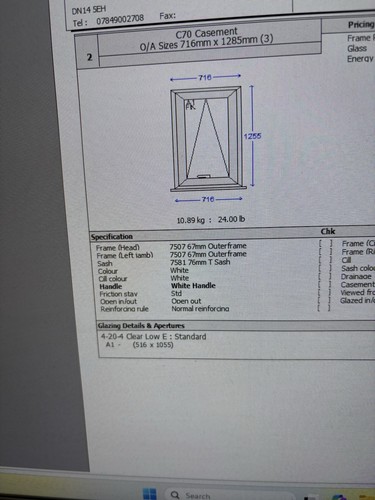 White upvc windows brand - white, (brand